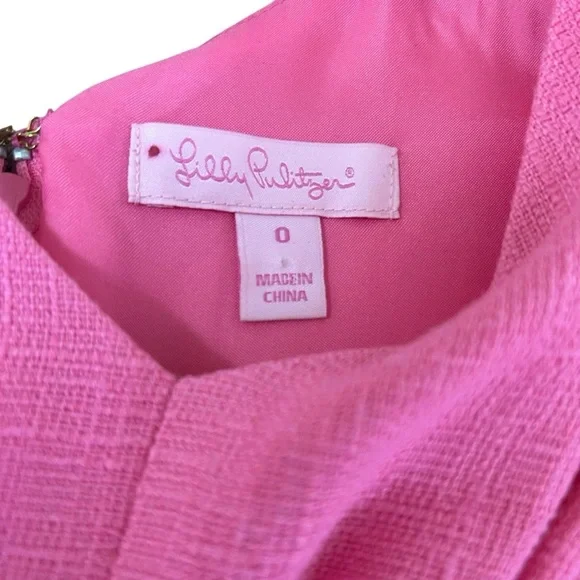 Lilly Pulitzer The Parker Pink V-Neck Dress - Picture 10 of 14